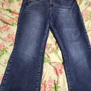 KanCan Dark Blue Straight Leg Jeans
